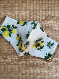 Rifle Paper Co. - Lemon Blossom - Adult Cotton Face Mask