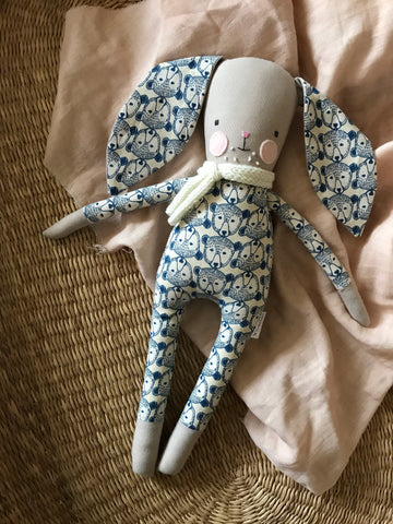 TillyBob Bunny - Bear print